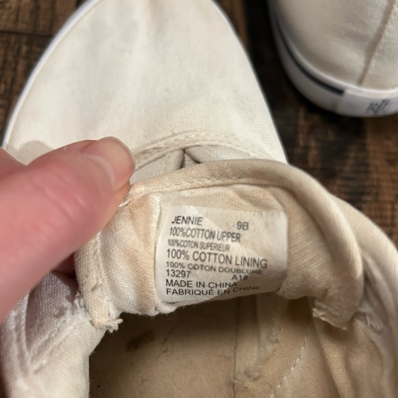 Ralph Lauren Slip On Sneakers Sz 9 - Picture 6 of 12